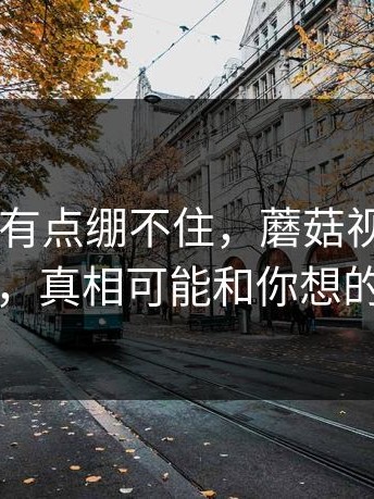 看到最后有点绷不住，蘑菇视频app下载这事，真相可能和你想的不一样